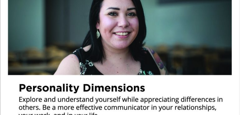 Poster for Personality Dimensions workshop