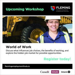 Poster of World of Work workshop